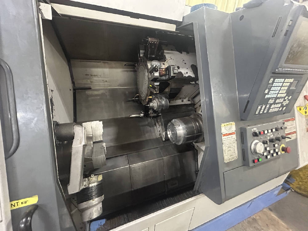 4-Axis CNC Lathe with Live Tooling and a Sub Spindle 2